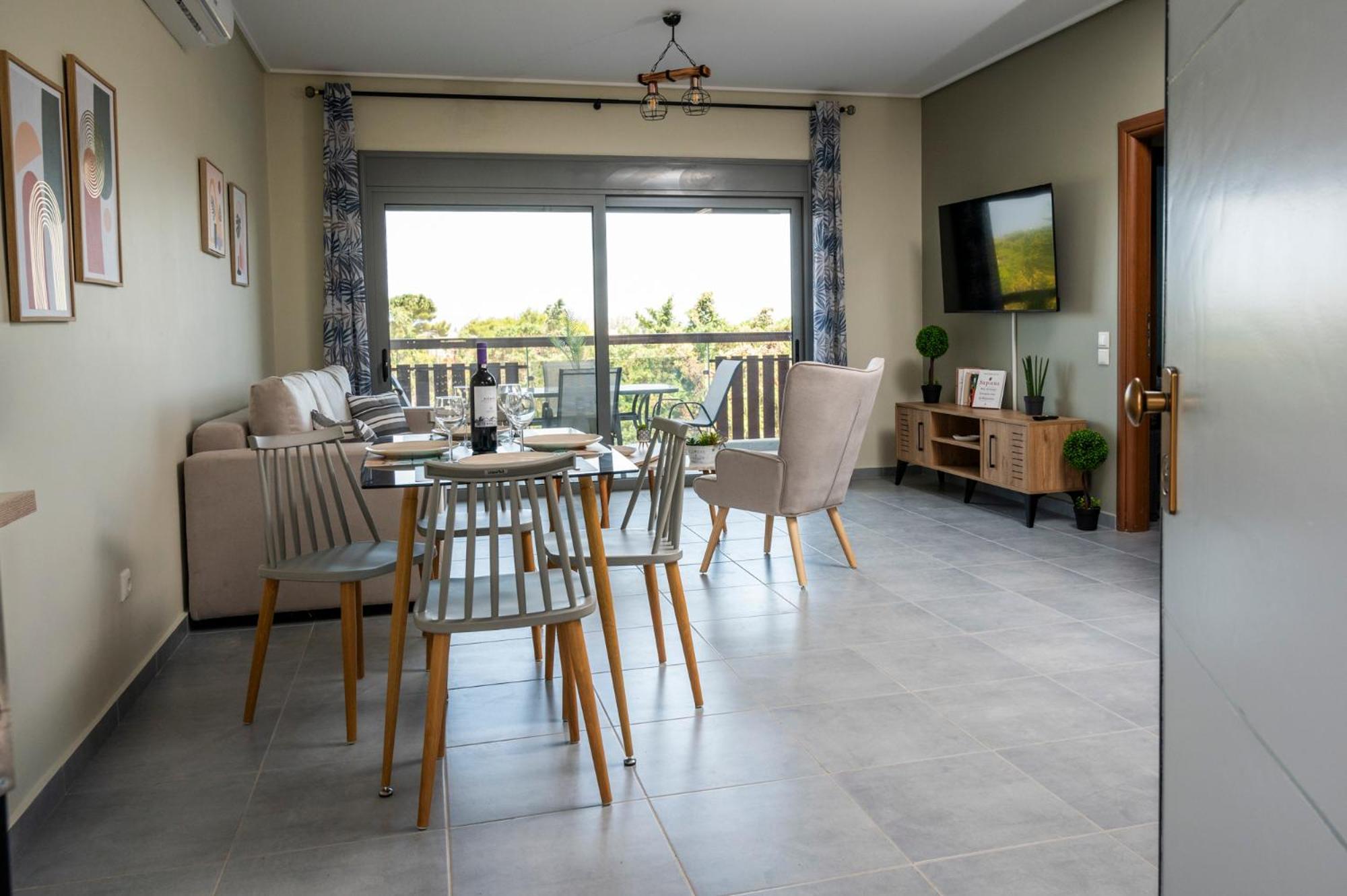 Oceanis Apartments Artemida  Ngoại thất bức ảnh